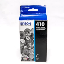 ⭐ EPSON 410 Ink Cartridge Black Print Printer Office Business Home Exp 03/2023 ⭐