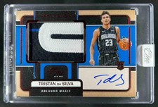 2024-25 One and One Tristan da Silva Precision Jersey Auto RC Patch Red #22/25