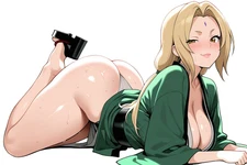 Tsunade Naruto Waifu Anime Sticker 6" Car Decal Weatherproof