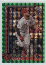 2025 Topps Chrome Green Geometric Refractor 78/99 Blake Dunn #161 0dc2