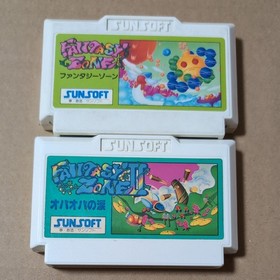 Sunsoft Famicom FC NES 8 Game Lot Fantasy Zone Atlantis Ikki Shanghai Japan used