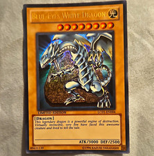 Konami Yu-Gi-Oh Blue-Eyes White Dragon LC01-EN004 Ultra Holo LE 3000/2500