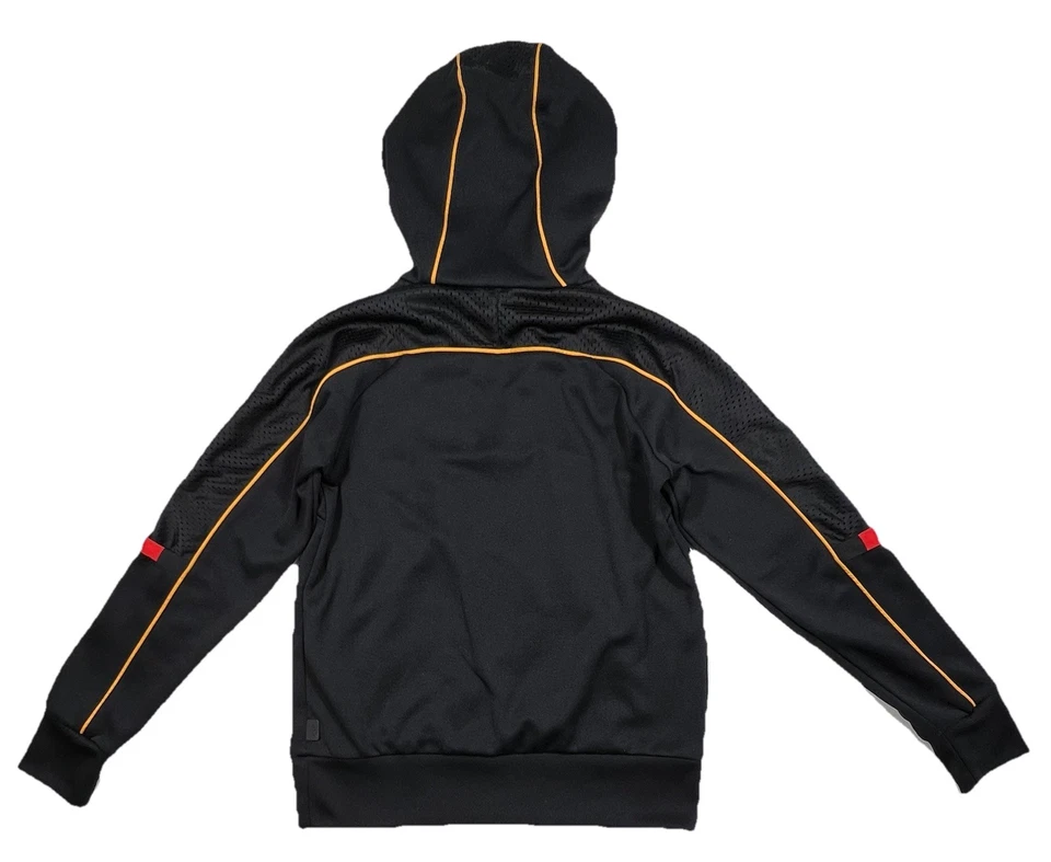 ADIDAS Womens S FIFA 2006 Germany Black Flag Logo Hoodie VTG Rare Soccer - Image 2 of 4