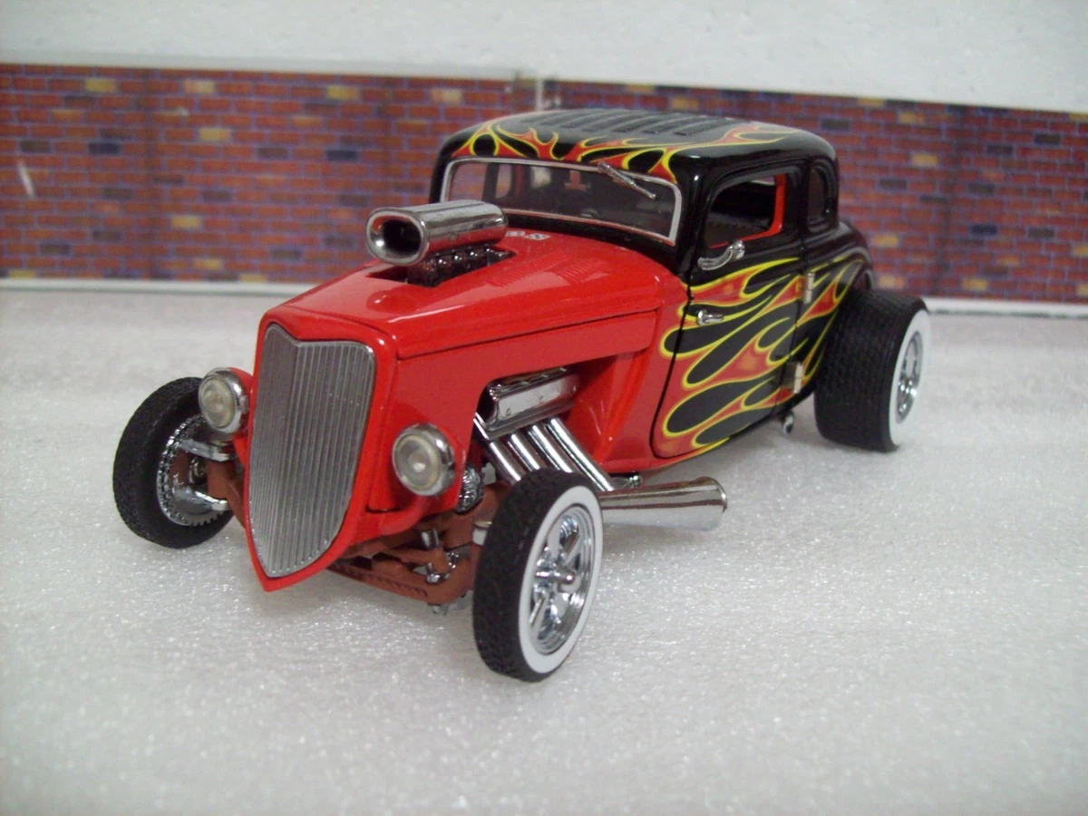 Ford 1:24 1934 Vehicle Year Vintage Manufacture Diecast Cars