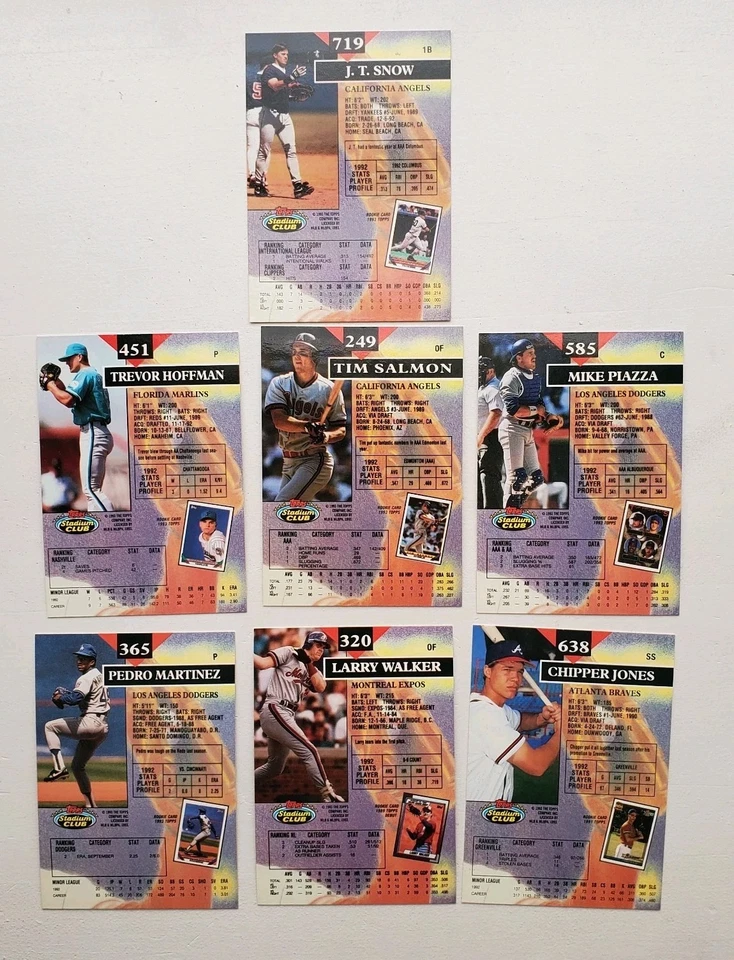 1993 Topps Stadium Club Baseball Complete Set 1-750 NM-MT Series 1,2,3 Griffey! - Image 3 of 3