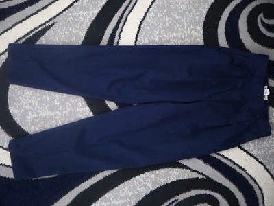L.L.Bean Women's Blue Cotton Denim Pants S Straight Leg Mid Rise Pockets 30in