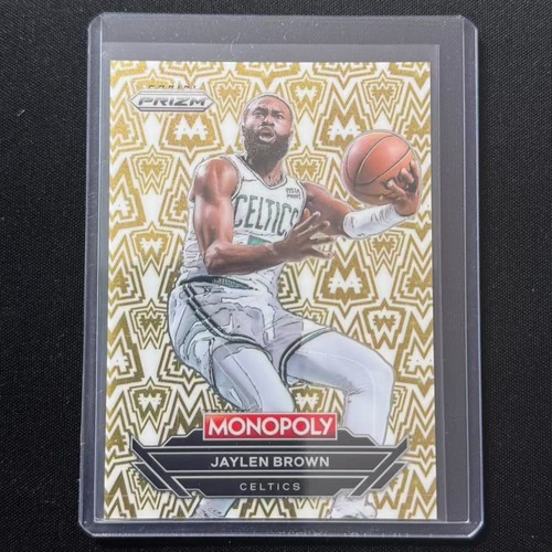🐙ZG 2024-25 PANINI PRIZM MONOPOLY Millionaire WHITE JAYLEN BROWN #W5 SSP