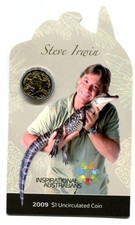 Australia: 2009 $1 Steve Irwin in original card