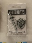 SDCC 2026 Yesterdays The Legend of Zelda Sword & Shield 2-Pin Set w/ Extras! — photo 2