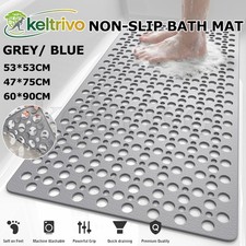 Non-Slip Bath Mat Anti Mould Shower Mats TPE Bathroom Bathtub Suction Mat Floor