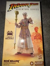 Indiana Jones Adventure Series Rene Belloq Ceremonial 6  Figure NEW