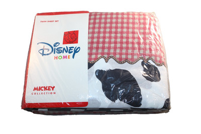 Disney Home Mickey Collection Lil' Buckaroo TWIN sheet set NIP