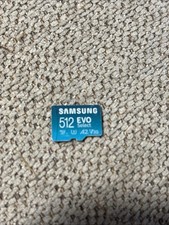 Samsung EVO Select 512gb MicroSD Card And Adapter