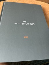 Hamilton Watch Manual Guide Hardcover Book 2025 Dealer Guide General Catalog