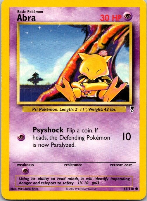 Abra Common Legendary Collection 067/110 MP