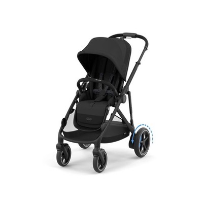 Cybex Gold e-Gazelle S Moon Black (schwarzer Rahmen)   elektrischer Kinderwagen