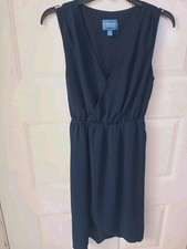 Simply Vera Wang Dress Blue Sleeveless Women's Medium