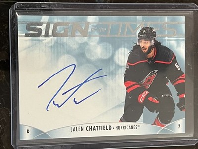 Jalen Chatfield Sign Of The Times Auto 2024-25 SP Authentic [M059] | eBay