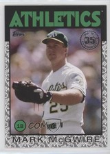 2021 Topps 1986 Baseball 35th Platinum Anniversary 9/70 Mark McGwire 03nz