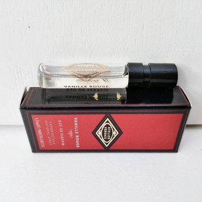 1x Atelier Versace Vanille Rouge Eau de Parfum mini Travel Spray, 1.5ml, BNIB