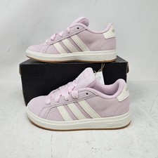 adidas Grand Court 00s 'Pink White Gum' Comfy Shoes / JP5895 / Youth Size 2