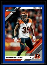 Shawn Williams 2019 Donruss Blue Press Proof Card #62