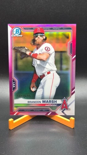 Brandon Marsh 2021 Bowman Chrome Brandon Marsh Refractor