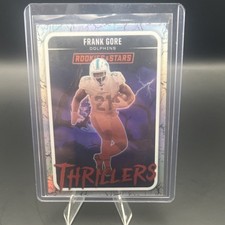 Panini 2025 Rookies & Stars Thrillers Prizm Frank Gore #8 Dolphins