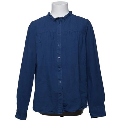 Holly & Whyte by Lindex, Bluse, Größe: 44, Blau, Baumwolle, Einfarbig #d4E