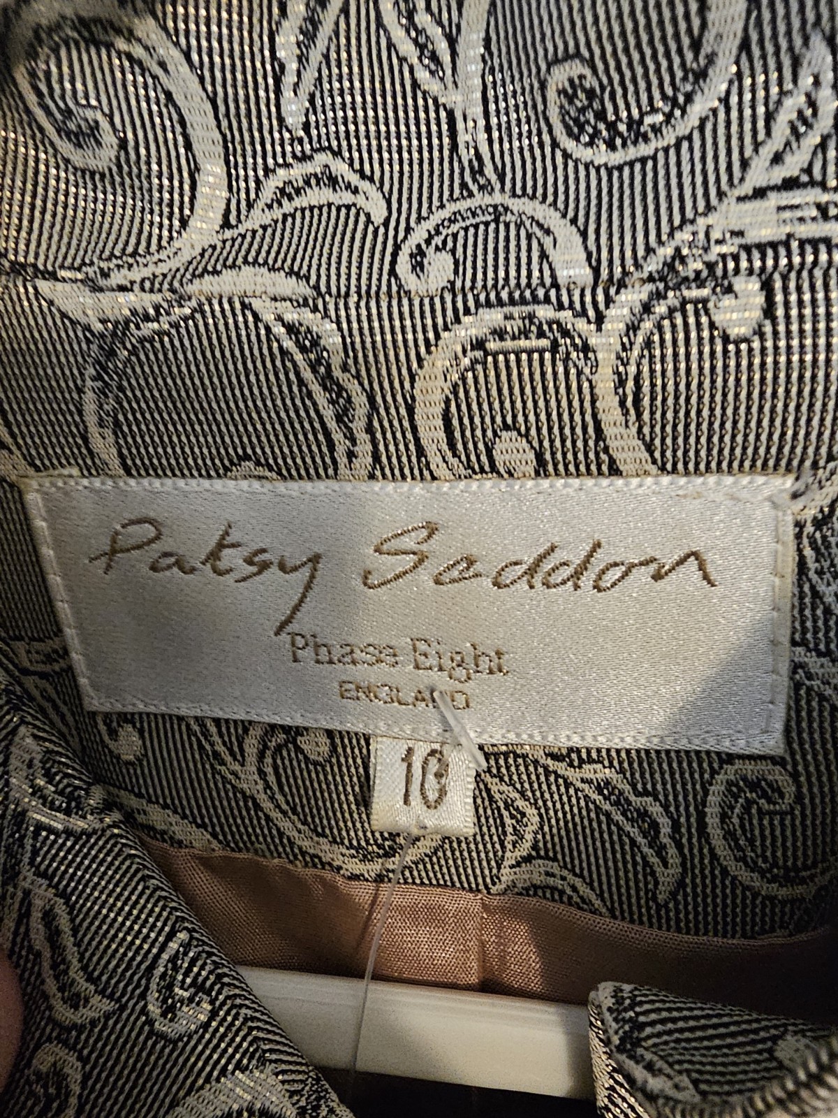 Patsy Seddon Phase Eight Ladies Blazer Jacket Gli… - image 7