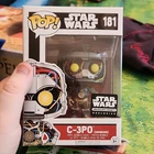 Funko Pop! Star Wars C-3PO (Unfinished) Smuggler's Bounty Exclusive #181