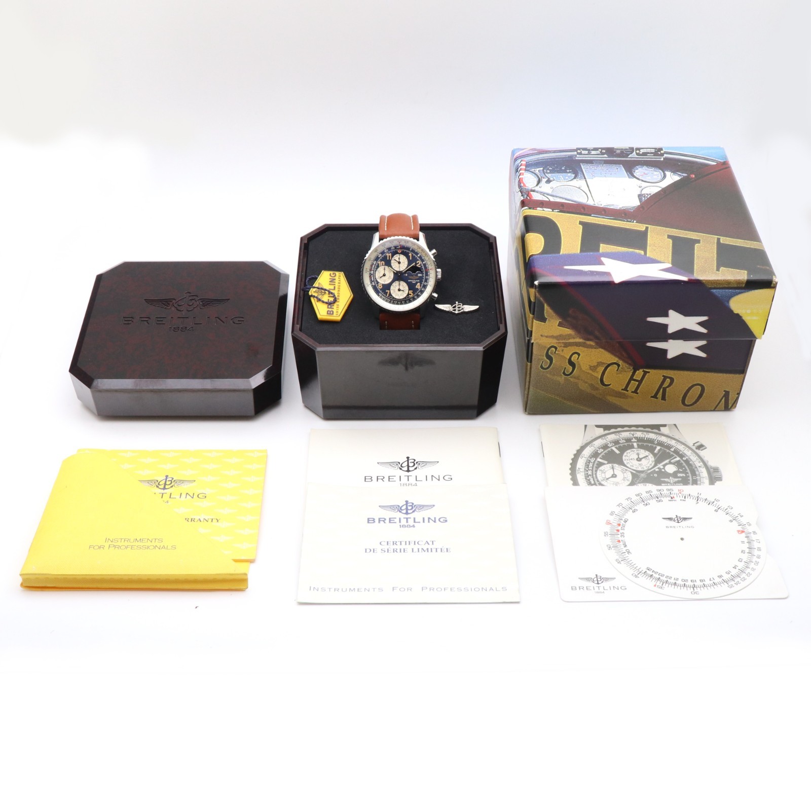 Breitling Navitimer Moonphase watch ref. A19022 L… - image 2