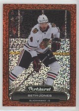 2023 Upper Deck Parkhurst Red Patterned Foil Achievement /25 Seth Jones #62 1g2q