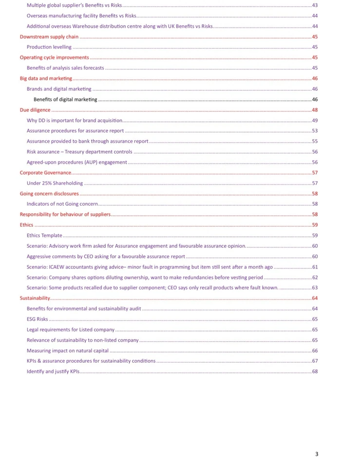 Strategic Business SBM Open Book Notes (Achieved 83%) - ICAEW ACA Advanced Level - Image 4 of 4