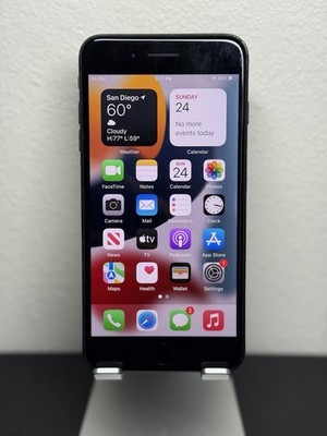 Apple iPhone 7 Plus 128GB Jet Black Factory Unlocked iOS 15.8.7