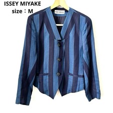 Issey Miyake Stripe Jacket M Archive Mens Casual Coat