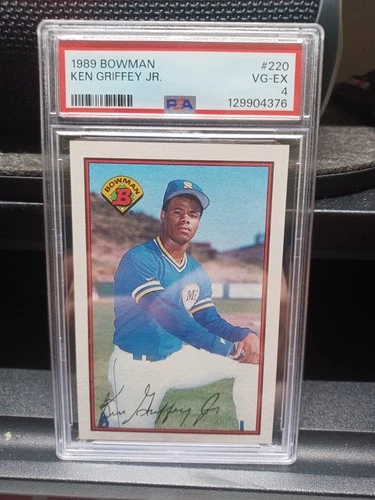 1989 Bowman - Ken Griffey Jr #220 (RC) PSA 4