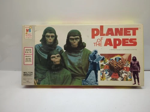 Vtg 1974 Planet of the Apes Board Game #4426 Milton Bradley Complete NICE 70s