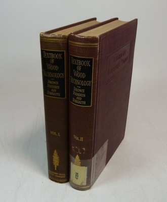 Textbook of Wood Technology (Vol. 1-2) Brown, H. P., A. J. Panshin  und C. C. Fo
