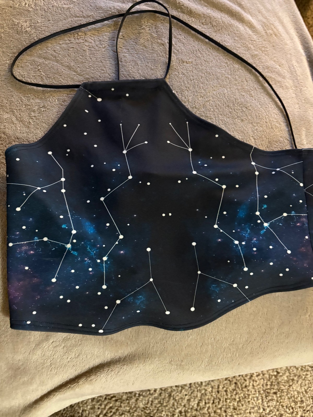 Costurero Real Constellation Pattern Chiffon Maxi… - image 2