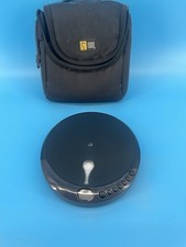 GPX PC301B Portable Personal CD Player Tested Works w/ Case Logic Carry Case