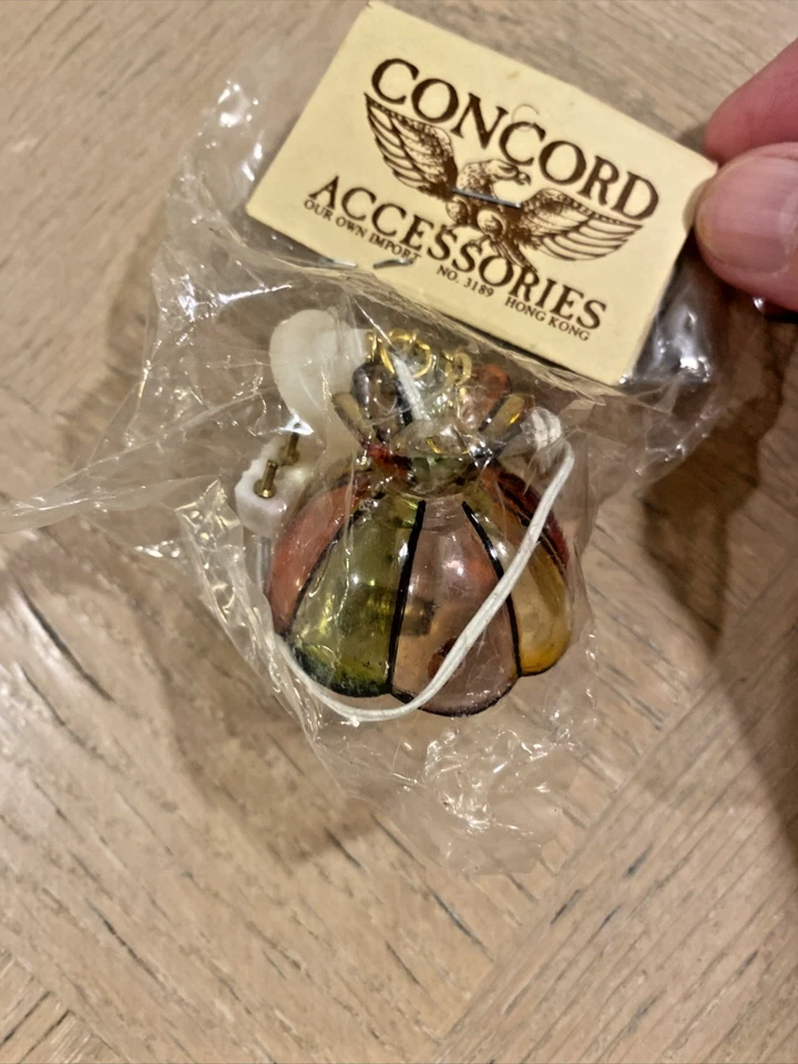 Lámpara, lámpara colgante y reloj vintage de miniaturas para casa de muñecas Concord Foto 2 de 4