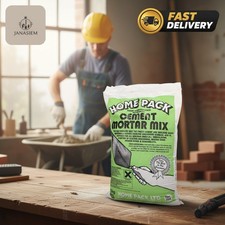 Fast Setting Mortar Mix - 5kg Cement and Sand for Bricklaying & Pointing