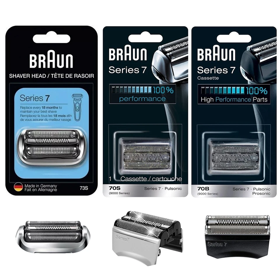 Braun Series 7 Electric Shaver Replacement Head, Series 7 Shavers head, 73S 70S - Image 2 of 4