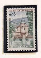 🦬Timbre France N°1602 -Luxe ** Ancien Pont des Archers -  MNH** - 1969🦬