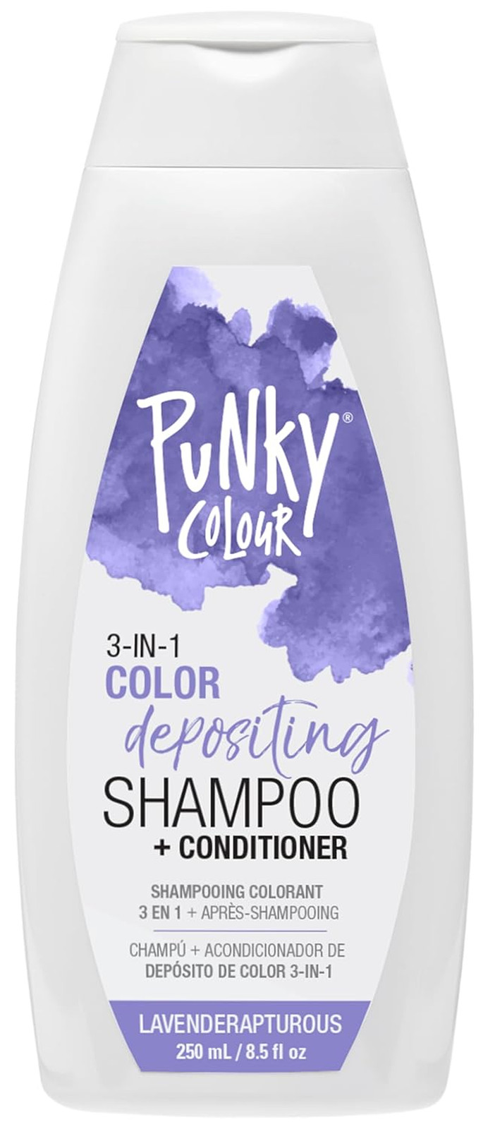 Punky Colour 3-In-1 Color Depositing Hair Cleanser & Conditioner, 8.5 Fl Oz