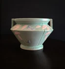 Roseville Futura Gray and Pink 616-7 Jardiniere