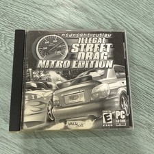 Midnight Outlaw Illegal Street Drag Nitro Edition PC CD-ROM 2003 E-Everyone