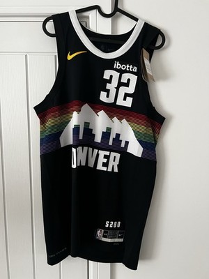 Aaron Gordon Denver Nuggets NBA Authentic Trikot City Edition Gr. 44 Rainbow