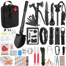 142Pc Emergency Survival Kit First Aid Kit Professional Survival Gear Equipment